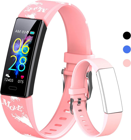 Children's Fitness Tracker Watch - Waterproof Smart Watch with Pedometer, Stopwatch, and 11 Sport Modes for Ages 6-16